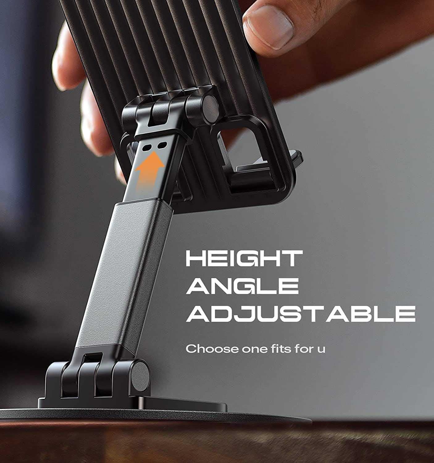Mobile Phone Stand 360 Degrees Rotation Height and Angle
